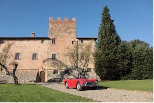 Готель Castello Di Tavolese Чертальдо Екстер'єр фото