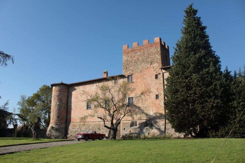 Готель Castello Di Tavolese Чертальдо Екстер'єр фото
